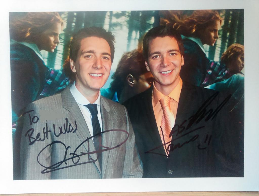James Phelps and Oliver Phelps.